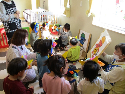 昨年度の1月2月3月の様子です!