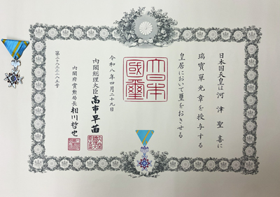 観葉植物の設置